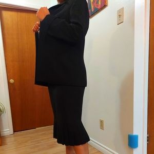 KASPER two pics jacket dress knee length